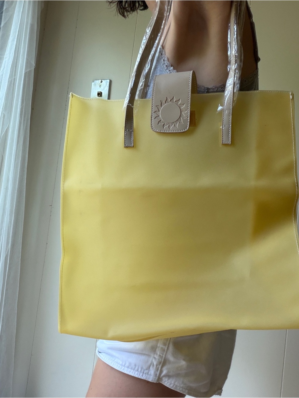 Jelly bag! Butter Yellow Tote Bag